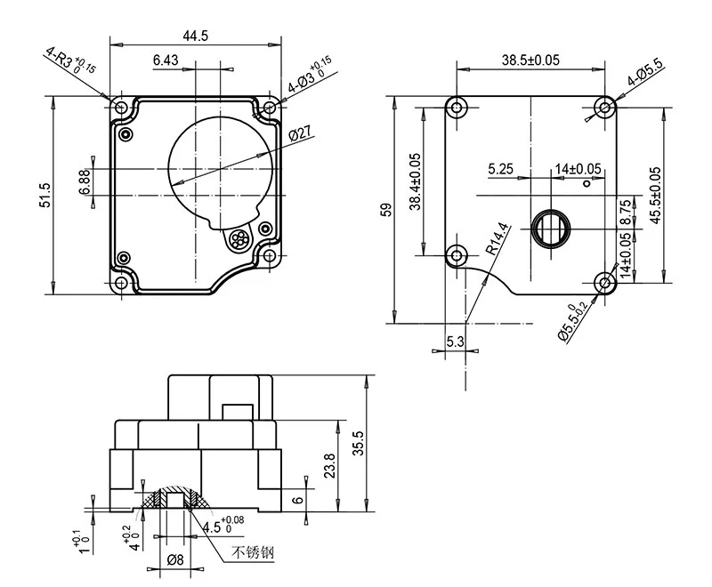 Automatic Water Meter Gear Motor